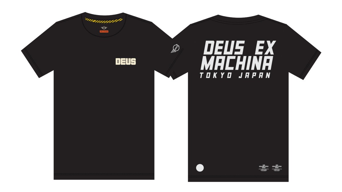 DEUS X MINI TOKYO EXCLUSIVE TEE VINTAGE BLACK